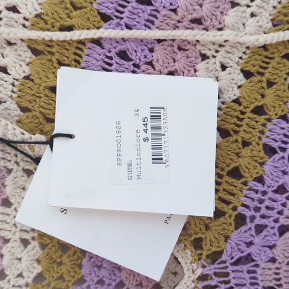 Sandro retro striped dress nwt - Picture 2 of 3